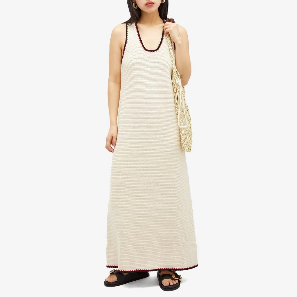 Jil Sander Jil Sander+ Crochet Maxi Dress 4