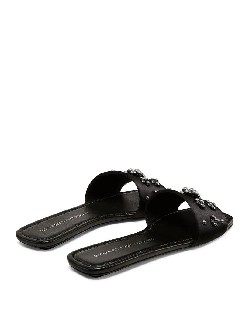 Stuart Weitzman Women's Poppy Slide Sandals 4