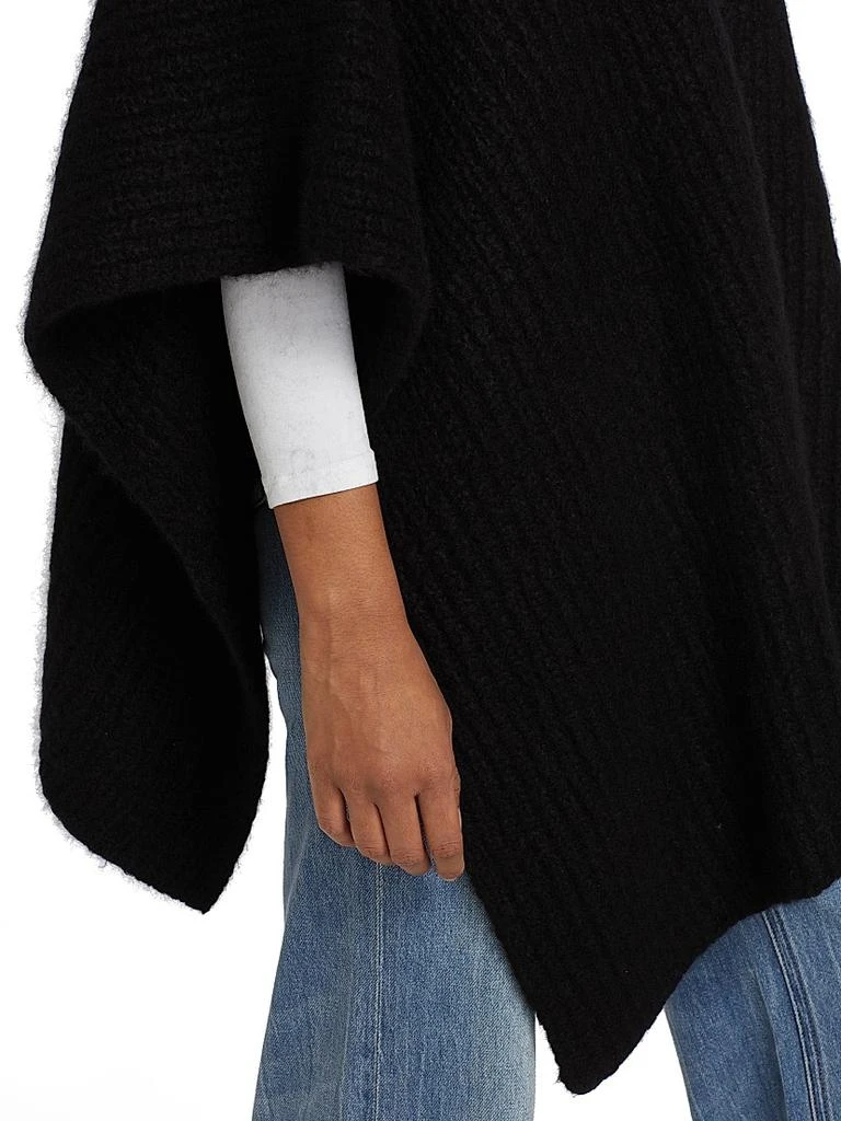 Sofia Cashmere Cashmere-Silk Chunky Knit Cape 6
