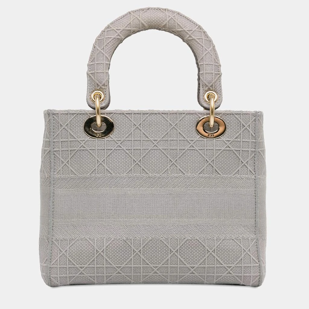Dior Dior Grey Dior Light Grey Medium Canvas Cannage Lady D Lite 3