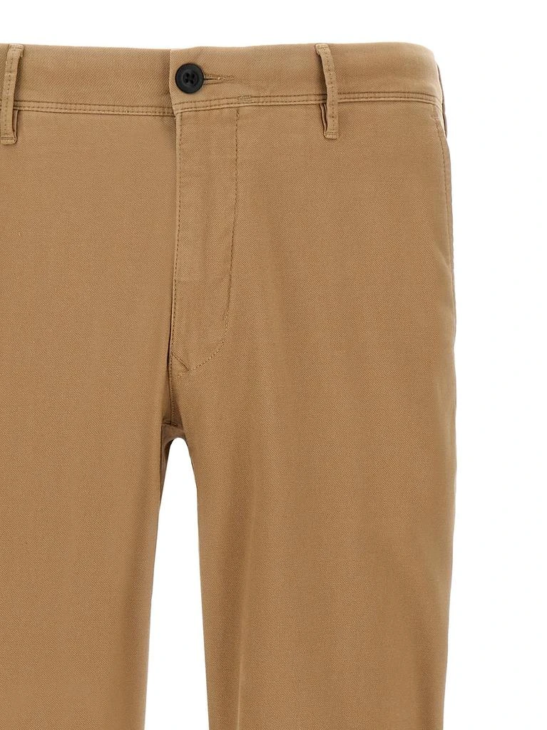 Incotex Ivory Incotex Low Rise Pants 4