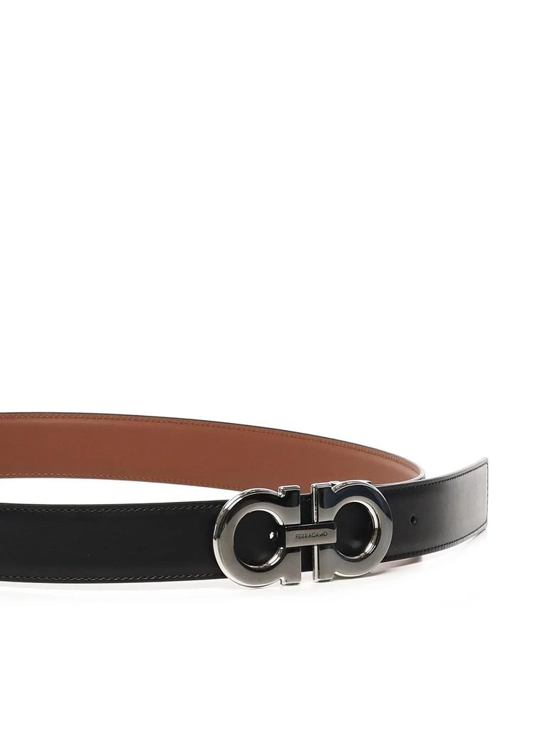 Salvatore Ferragamo Ferragamo Reversible And Adjustable Gancini Belt 2