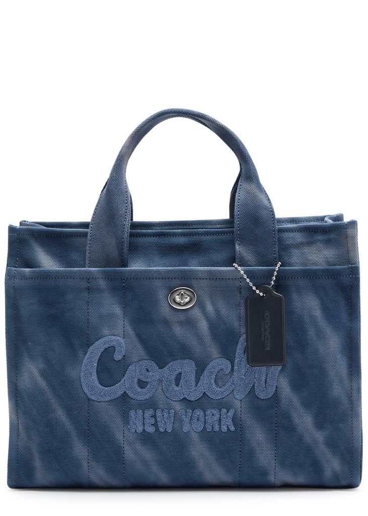 COACH Cargo tie-dyed canvas tote
