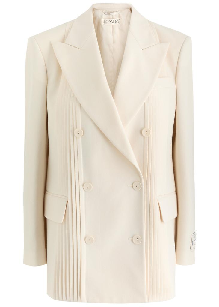 SS DALEY Martha pintuck wool blazer
