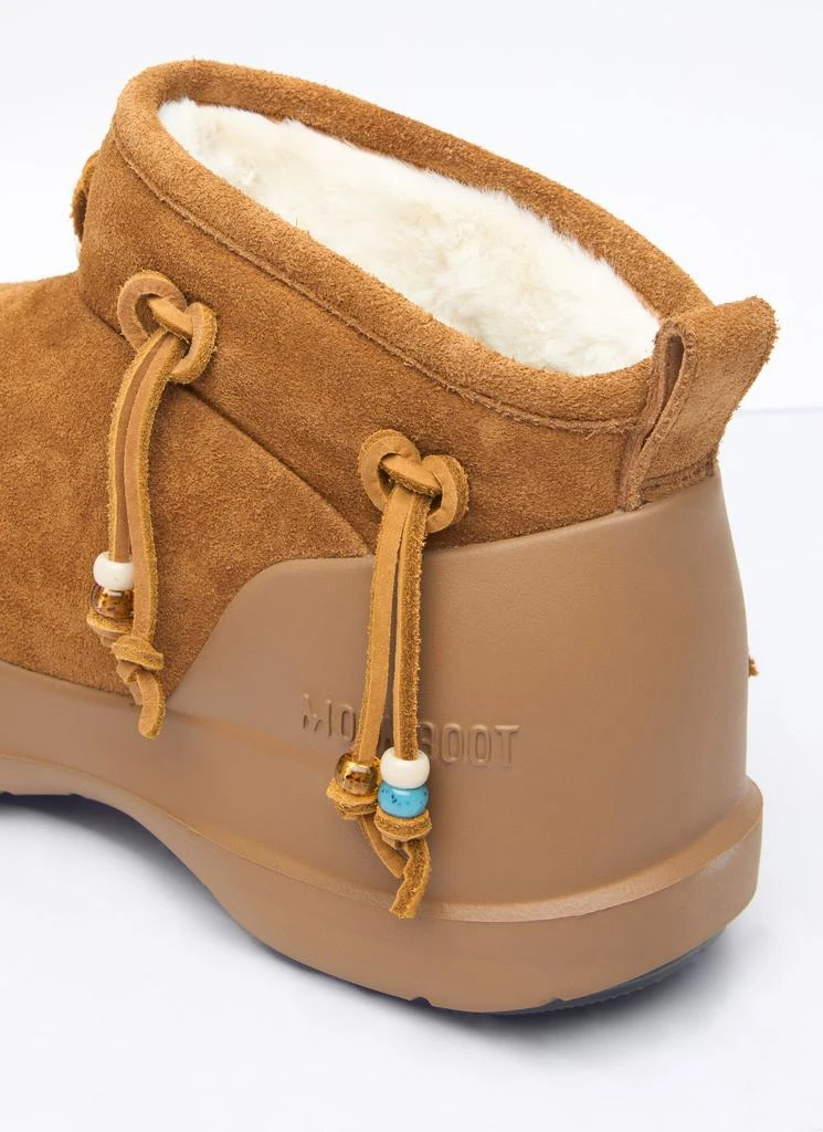 Moon Boot Luna Low Beads Suede Boots 6