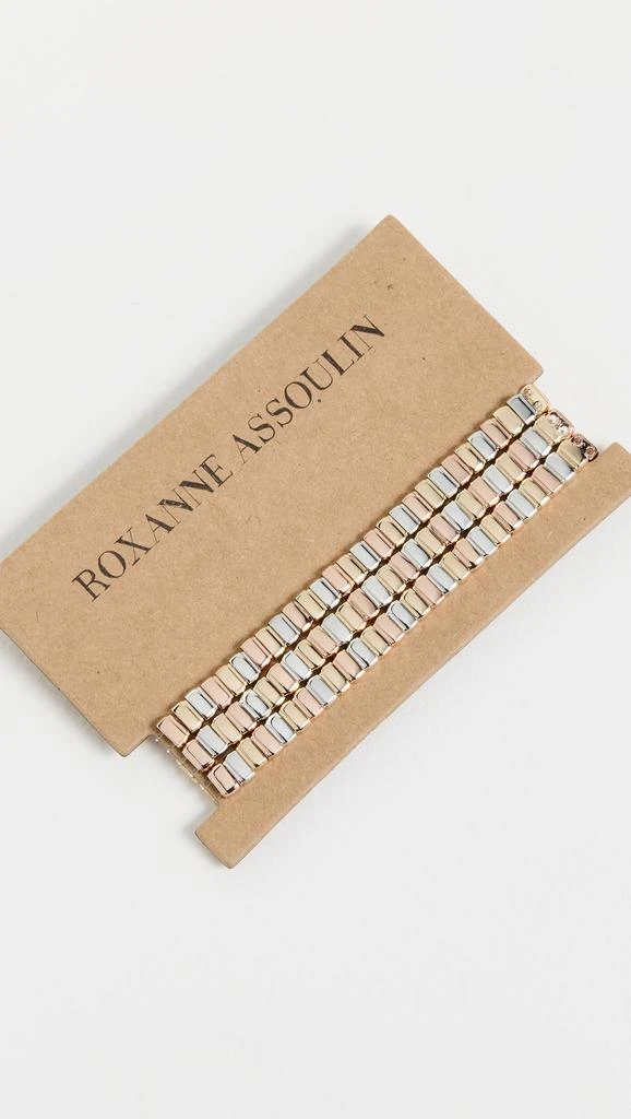 Roxanne Assoulin The Flat Mini Cobra Bracelet Trio Set 5