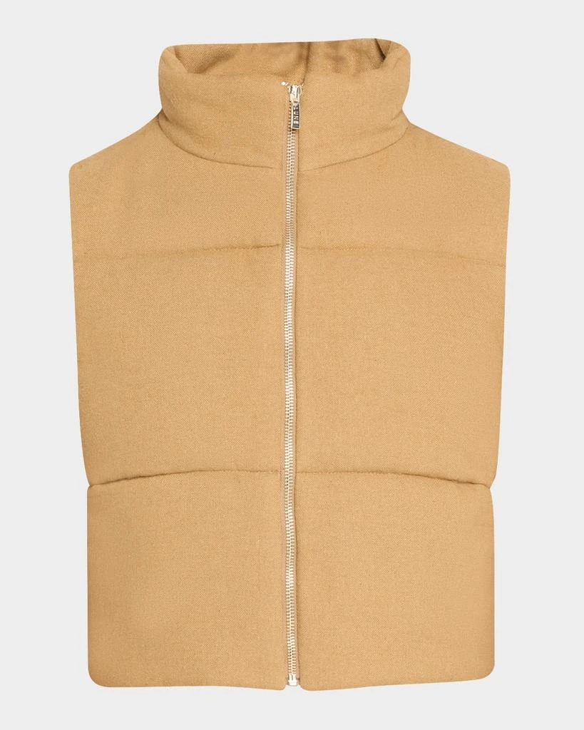 Lune Active Izzy Wool-Blend Puffer Vest 1