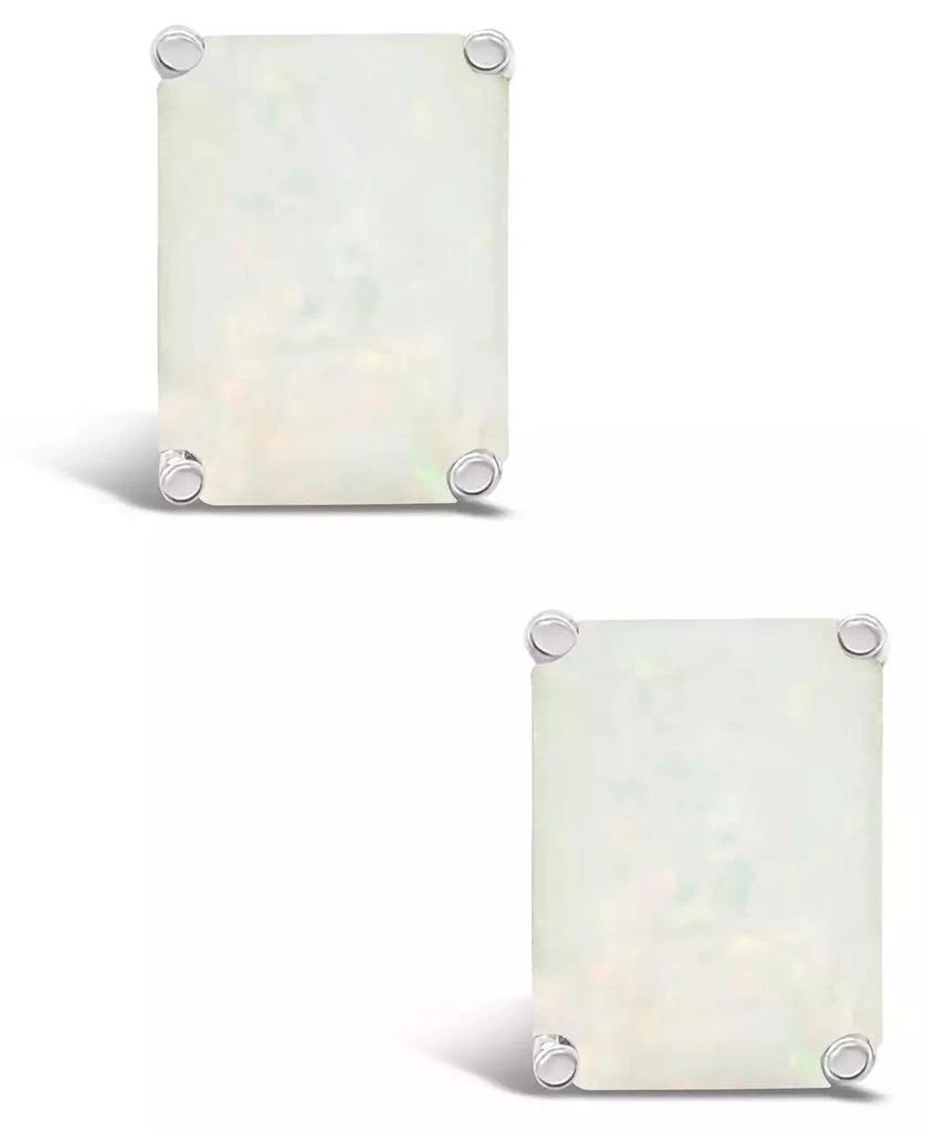 Macy's Opal (1-1/2 ct. t.w.) Stud Earrings in 14K Yellow Gold or 14K Gold 3