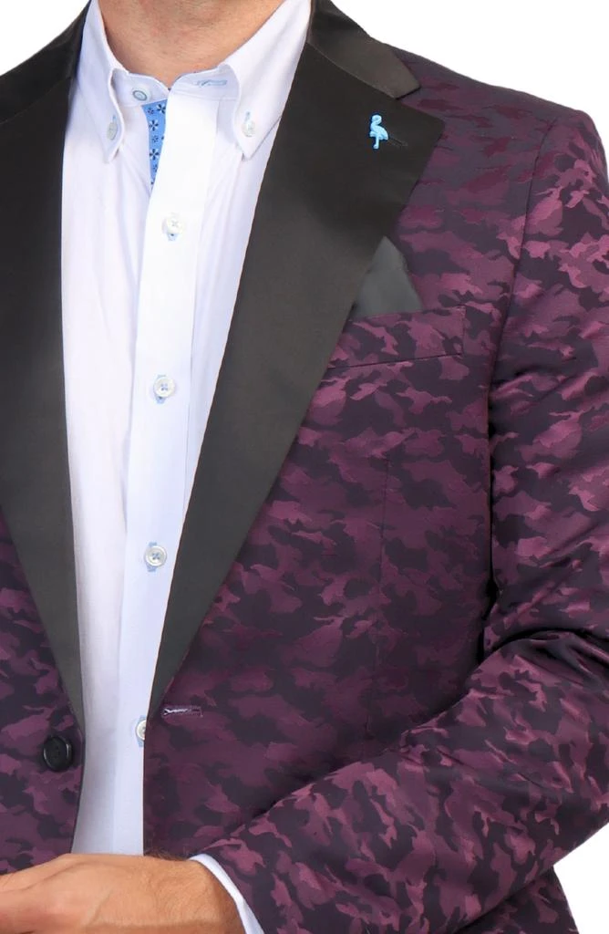 TailorByrd Camo Jacquard Dinner Jacket 4