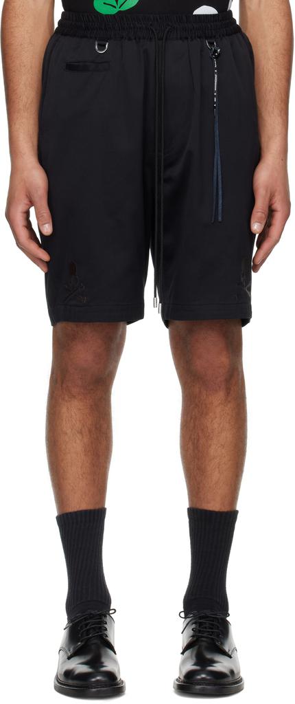 mastermind JAPAN Black Easy Shorts