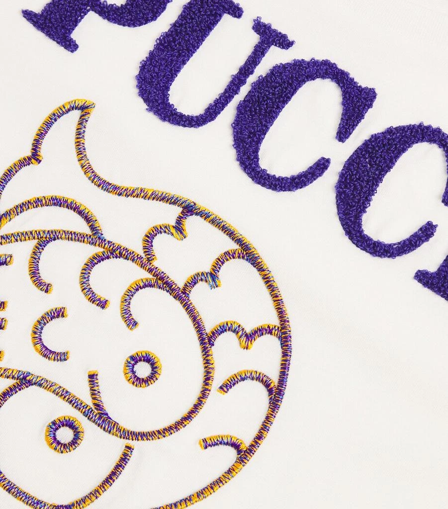 PUCCI Junior Embroidered Logo T-Shirt (4-14 Years) 3