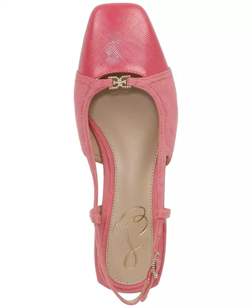 Sam Edelman Women's Kara Cap-Toe Slingback Flats 4