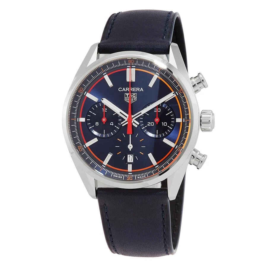 TAG Heuer Carrera Chronograph Automatic Blue Dial Men's Watch CBN201D.FC6543 1