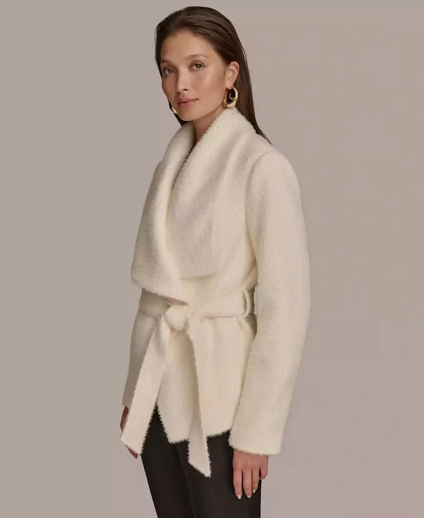 Donna Karan Women's Tie-Front Wrap Jacket 3
