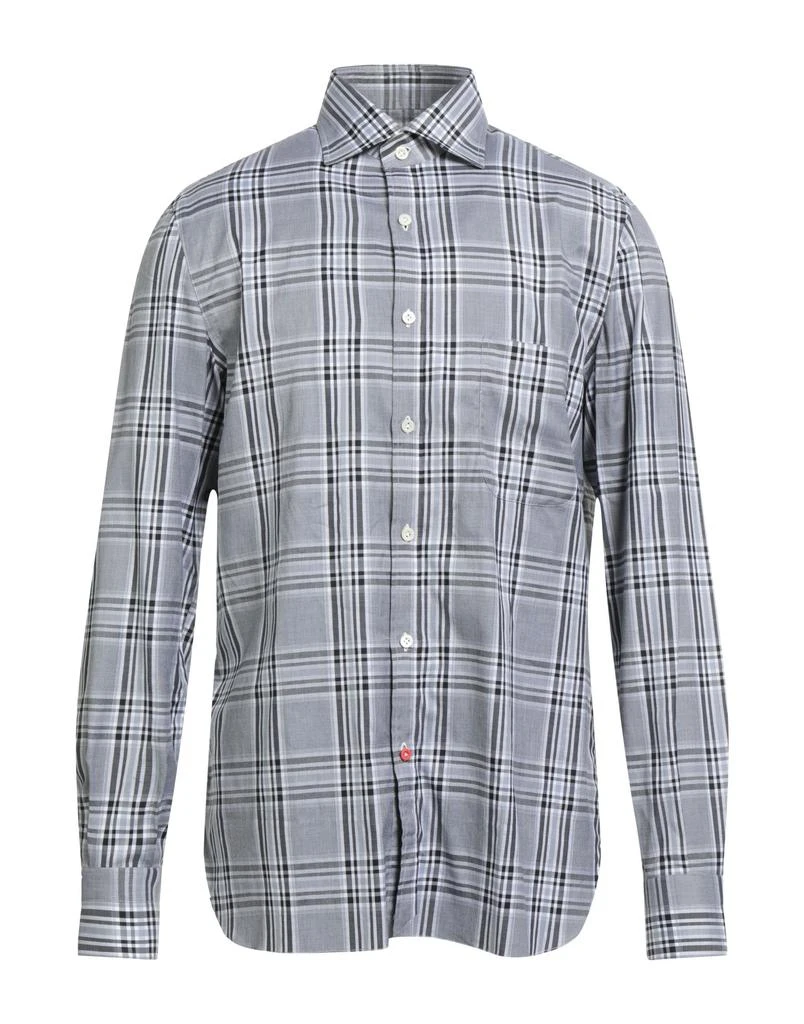 Isaia Checked shirt 1