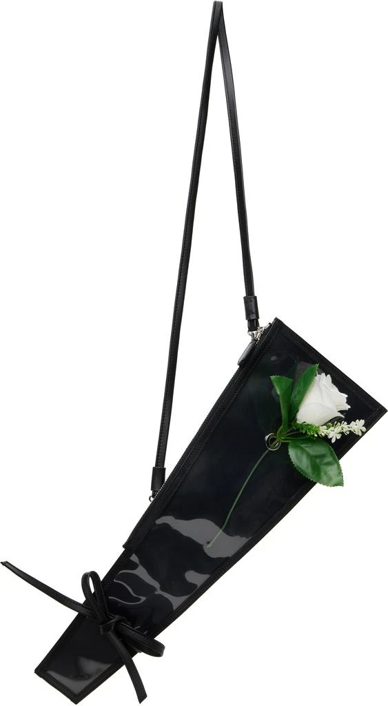 D'heygere Black Rose Sleeve Clutch 1