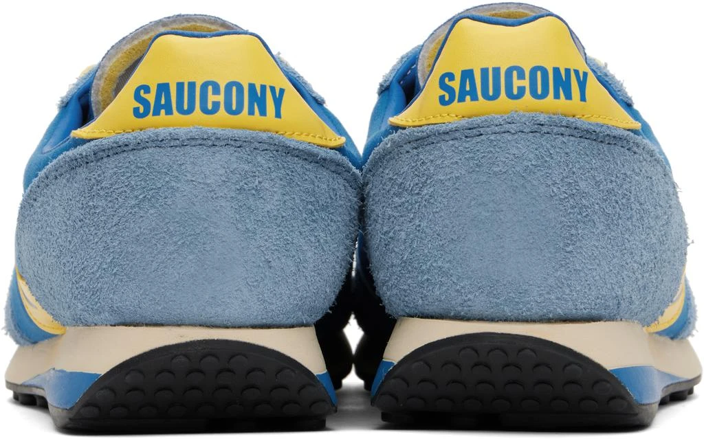 Saucony Blue & Yellow Trainer 80 Original Sneakers 2