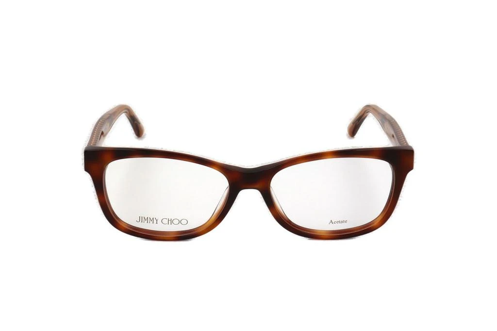 Jimmy Choo Jimmy Choo Eyewear Rectangular Frame Glasses 1
