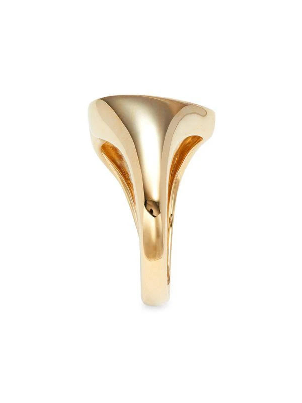 Saks Fifth Avenue 14K Yellow Gold, Turquoise & Diamond Heart Ring 4