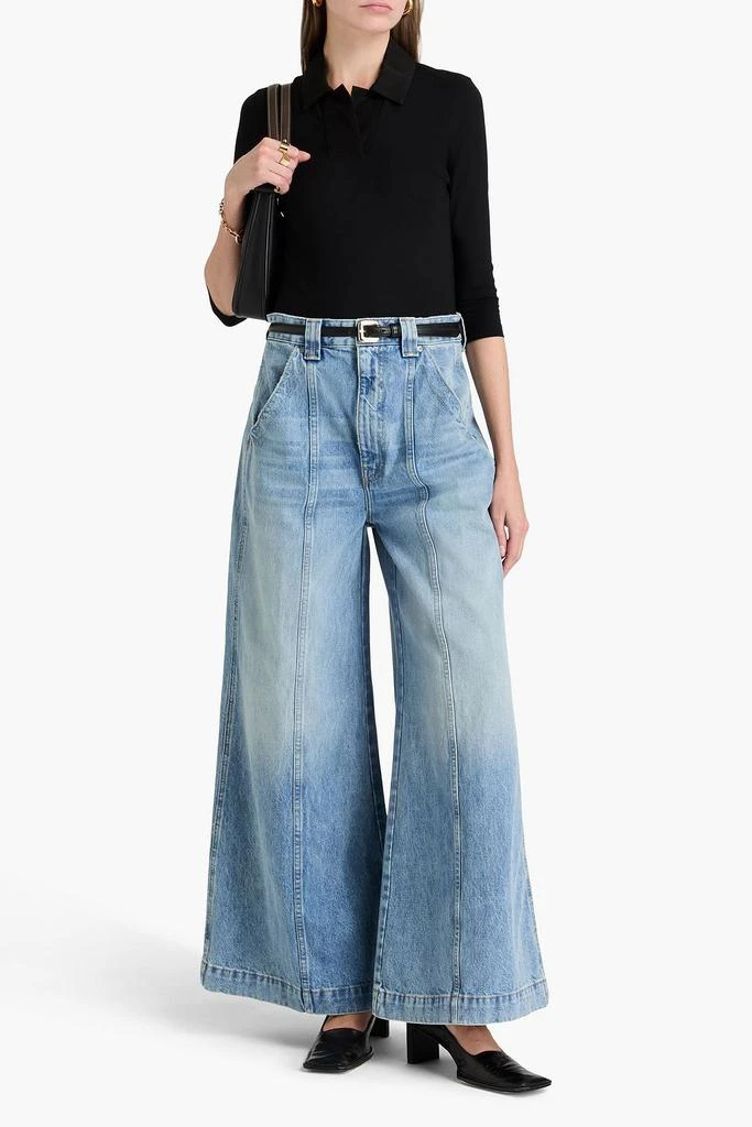 Khaite Jackie high-rise wide-leg jeans 2