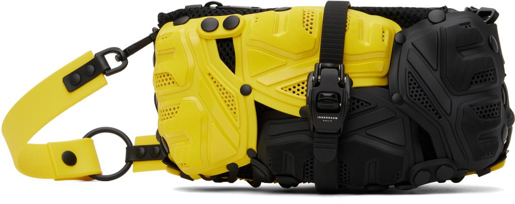 Innerraum Black & Yellow Object I67 Crossbody Bag