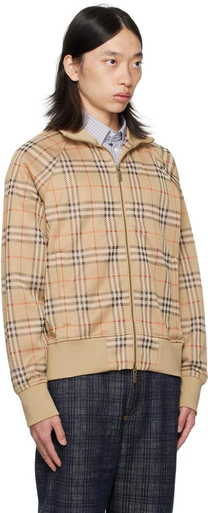 Burberry Beige Check Sweatshirt 2