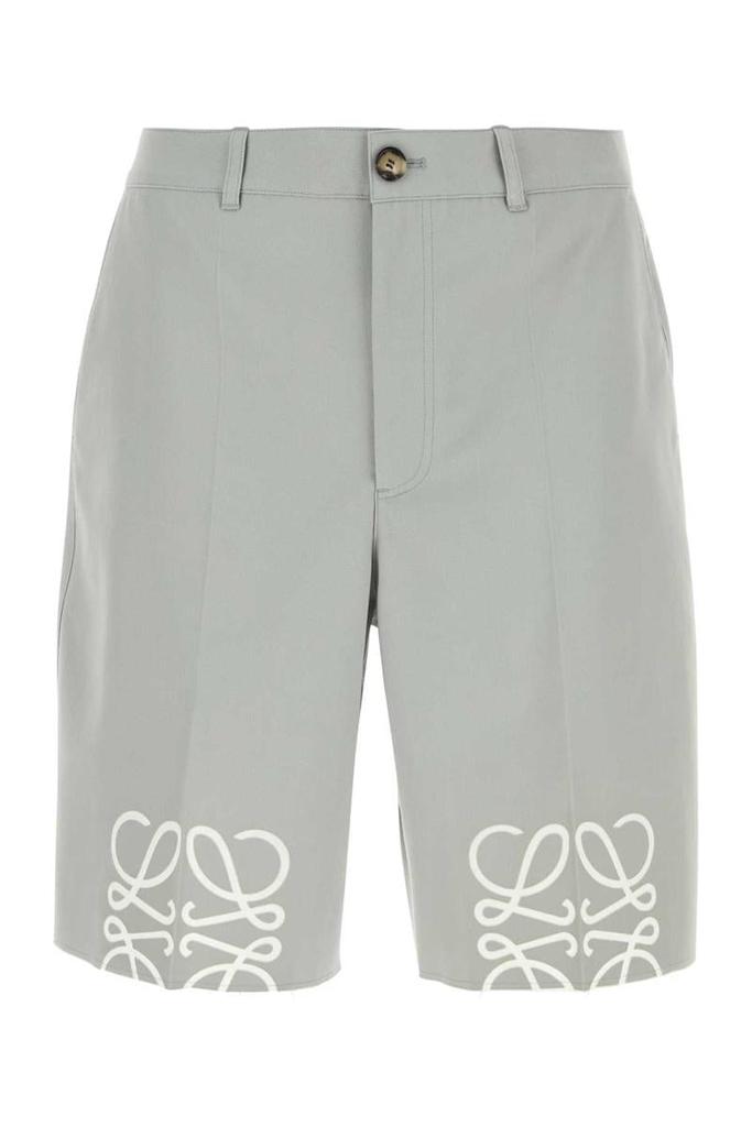 LOEWE｜SHORTS (Anagram shorts in wool and cashmere (S359 Anagram shorts in wool and cashmere Grey - LOEWE