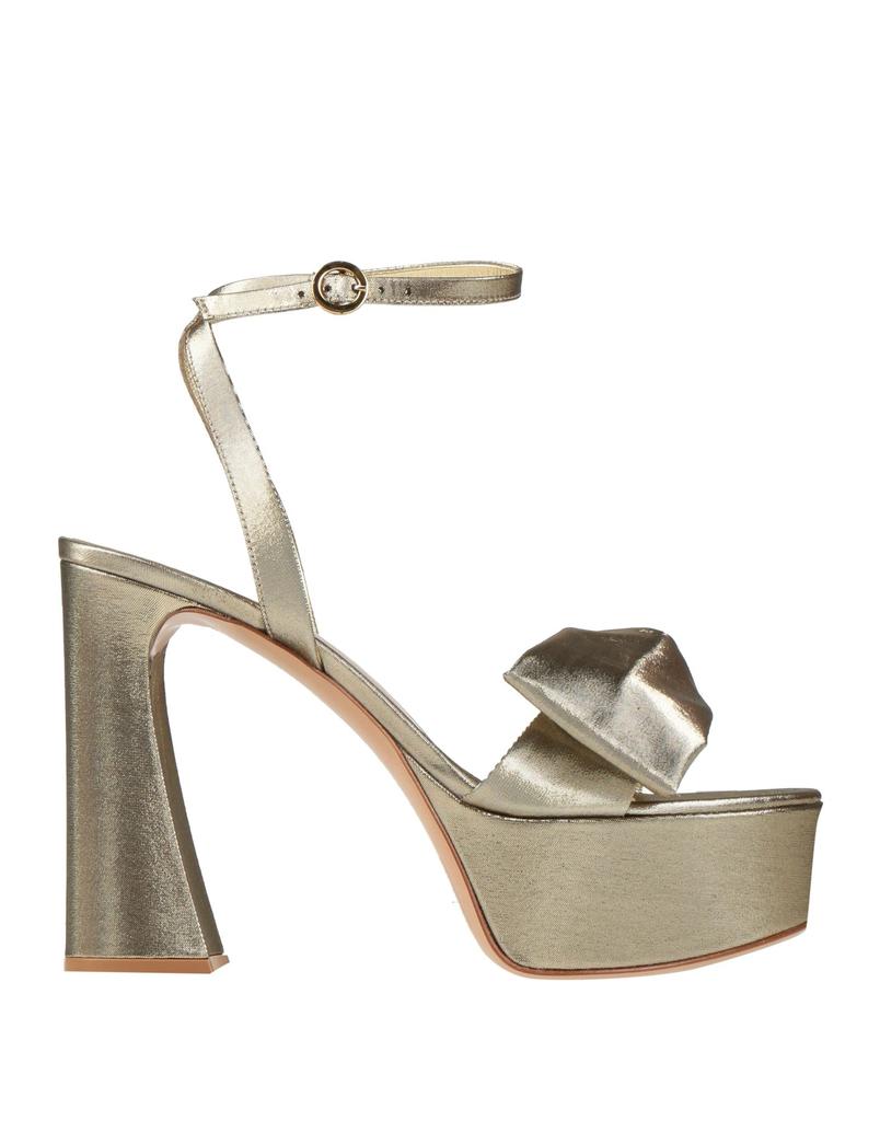 Gianvito Rossi Letal Leather Heel Sandals - Shoes - BeyondStyle