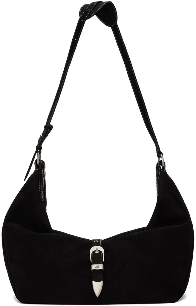 Marge Sherwood Black Belted Bag