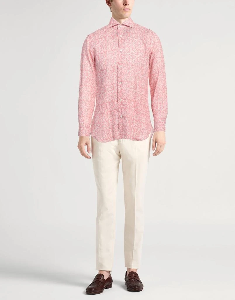 BARBA NAPOLI Linen shirt 2