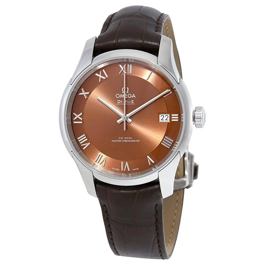 Omega Omega De Ville Hour Vision Automatic Bronze-Colored Dial Men's Watch 433.13.41.21.10.001