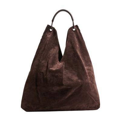 The Row Bindle Three shoulder bag in leather
