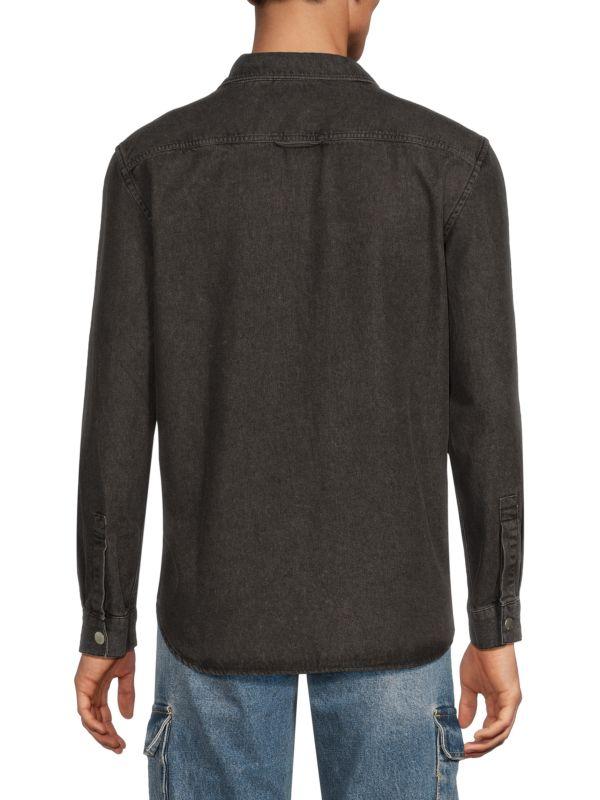 WeSC Carpenter Acid Wash Denim Overshirt