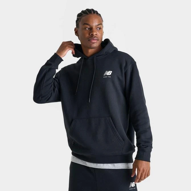 New Balance Men's New Balance Linear Graphic Fleece Hoodie 1
