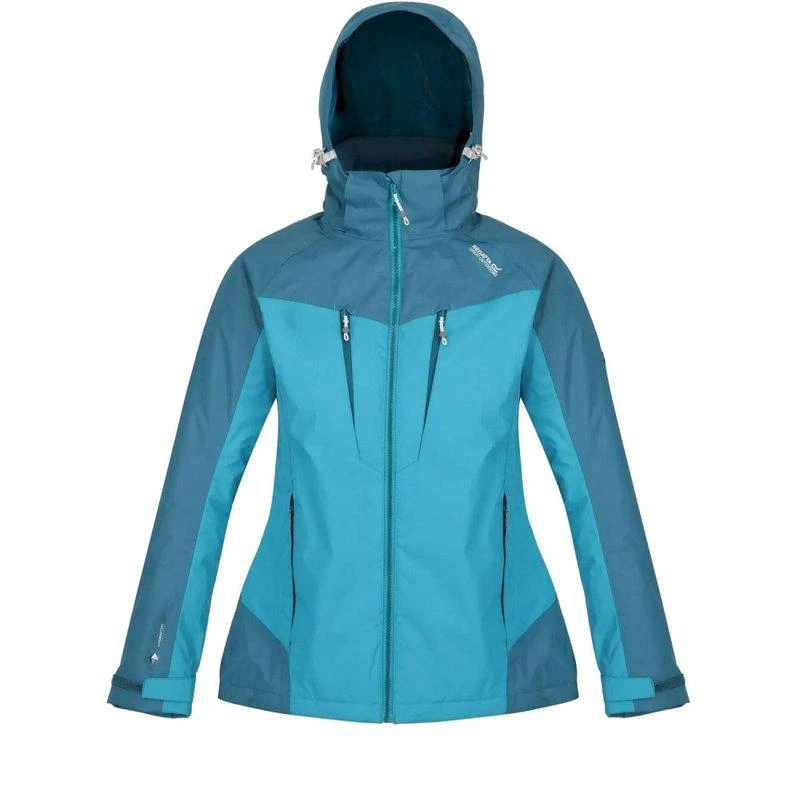Regatta Womens/Ladies Calderdale Winter Waterproof Jacket Pagoda Blue/Dragonfly 1