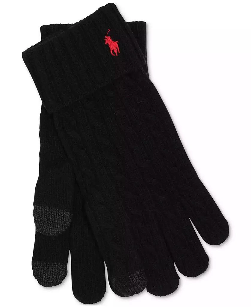 Ralph Lauren Men's Classic Cable Glove 3