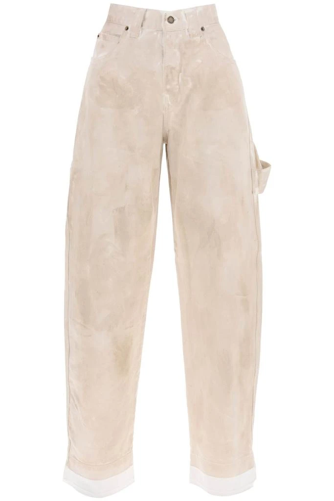 DARKPARK Darkpark audrey marble effect cargo jeans 1
