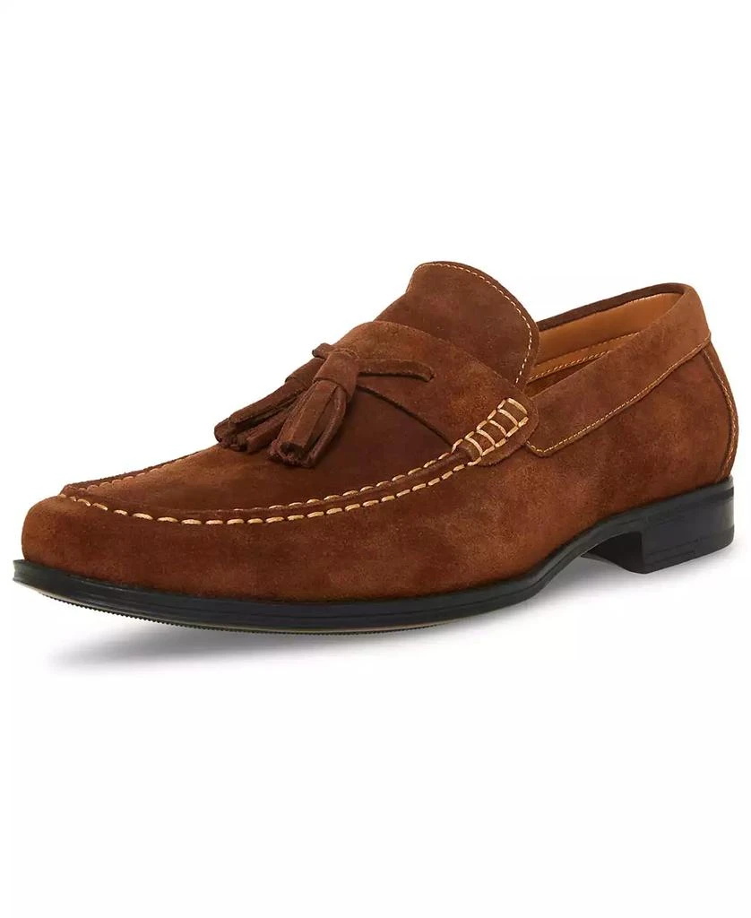 Steve Madden Men's Galileo Tassel Suede Dress Loafer 5
