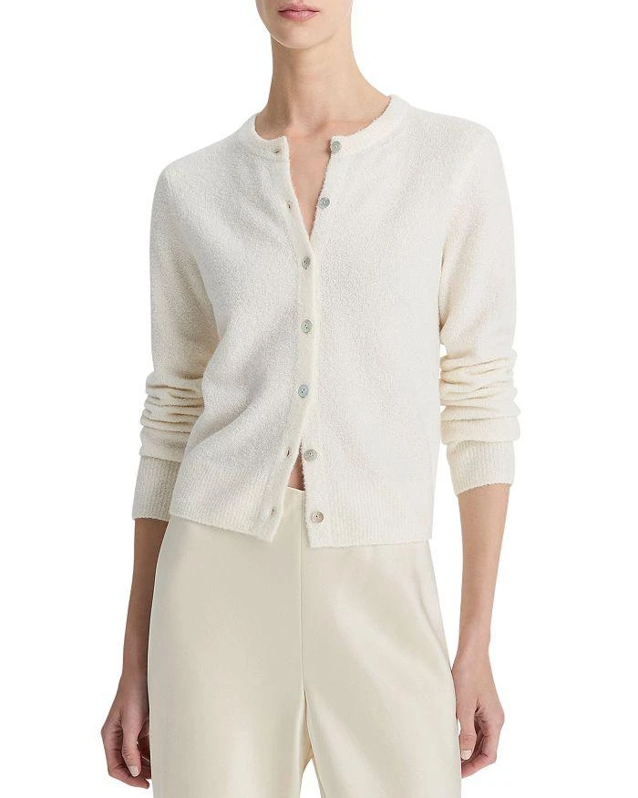 Vince Soft Boucle Cardigan Sweater 1