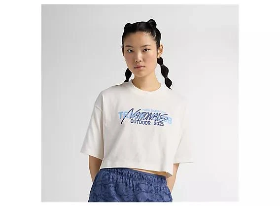 New Balance NB Nationals Outdoor Reimagined Oversized Waist T-Shirt 1