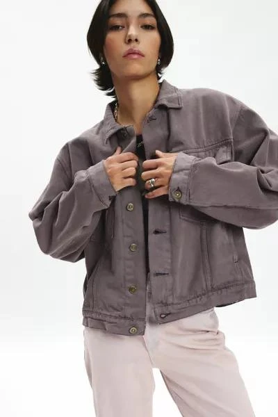 Urban Renewal ReMADE By UO Overdyed Denim Jacket 1