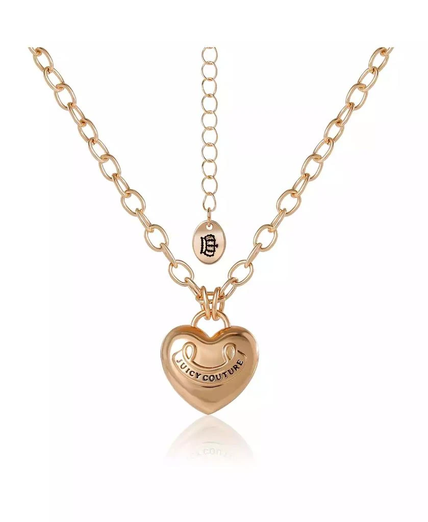 Juicy Couture Gold-Tone Heart Pendant Necklace 3