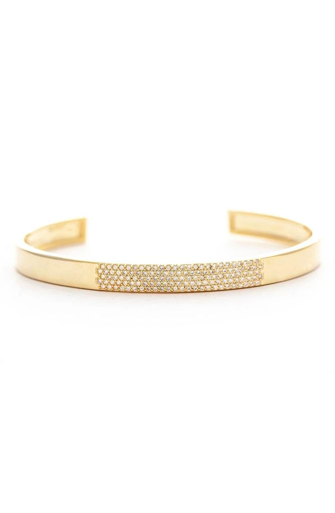 Rivka Friedman Satin CZ Bangle 1