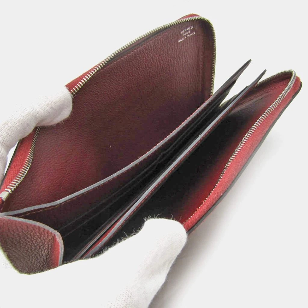 Hermes Hermes Rouge H Leather Remix Voyage Wallet 2