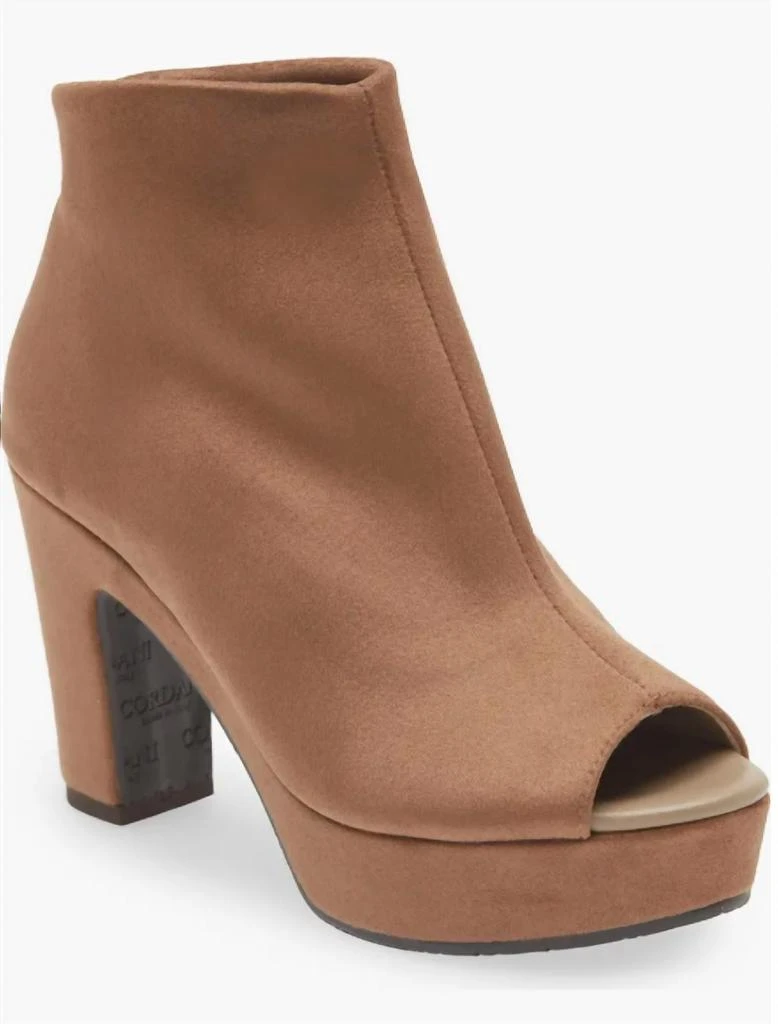 CORDANI Cordani - Tyra Peep Toe Platform Bootie 3
