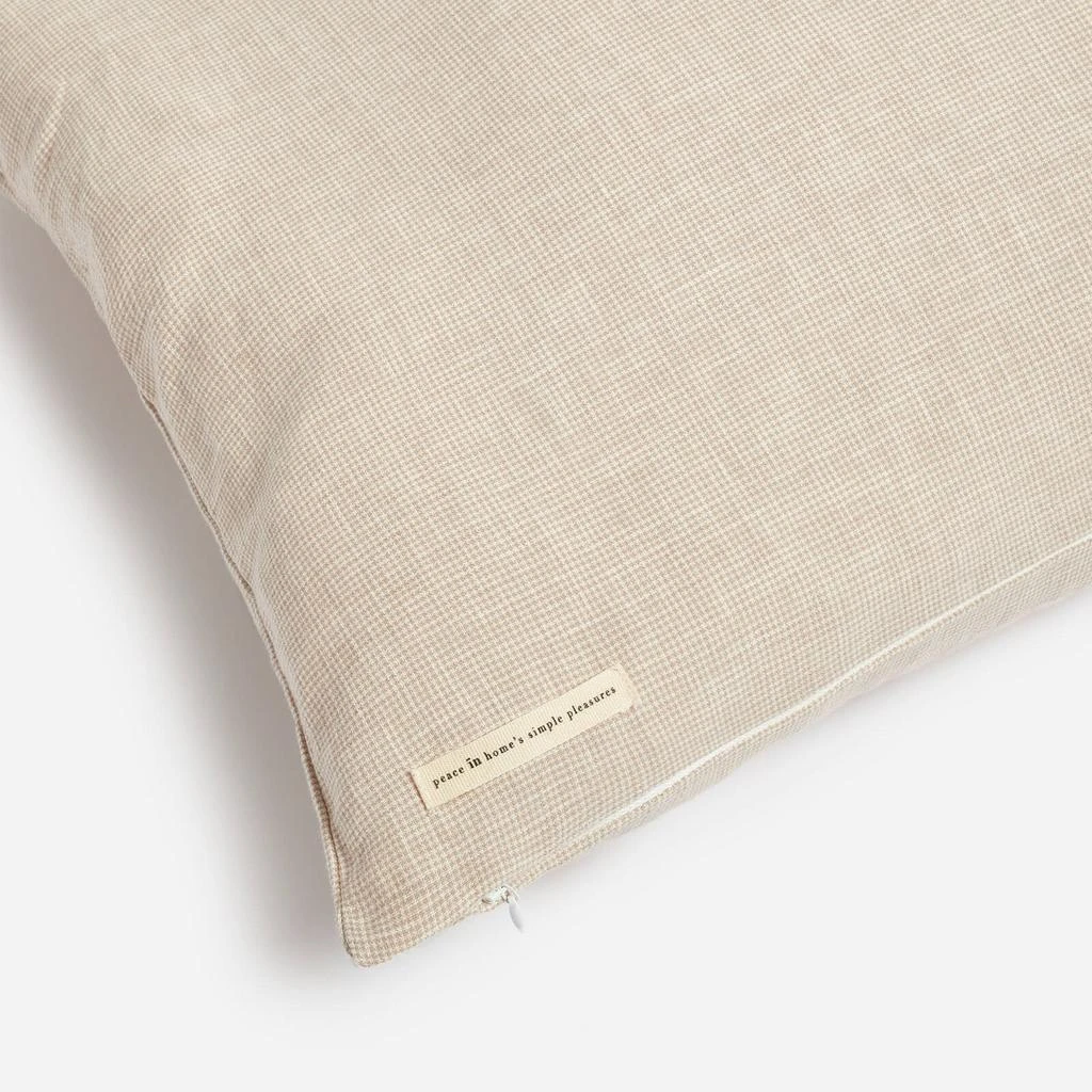 in homeware ïn home Linen Cotton Cushion Cover - Natural - 75x50cm - Set of 2 2