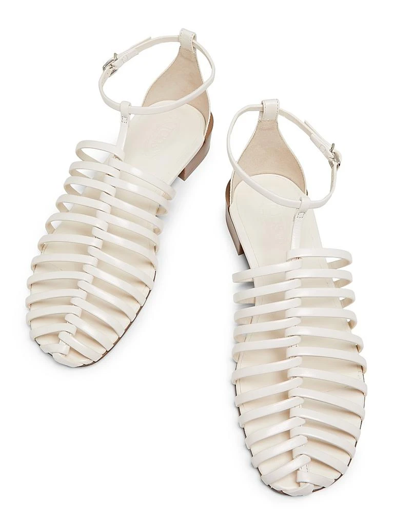 Tod's Leather Fisherman Sandals 4