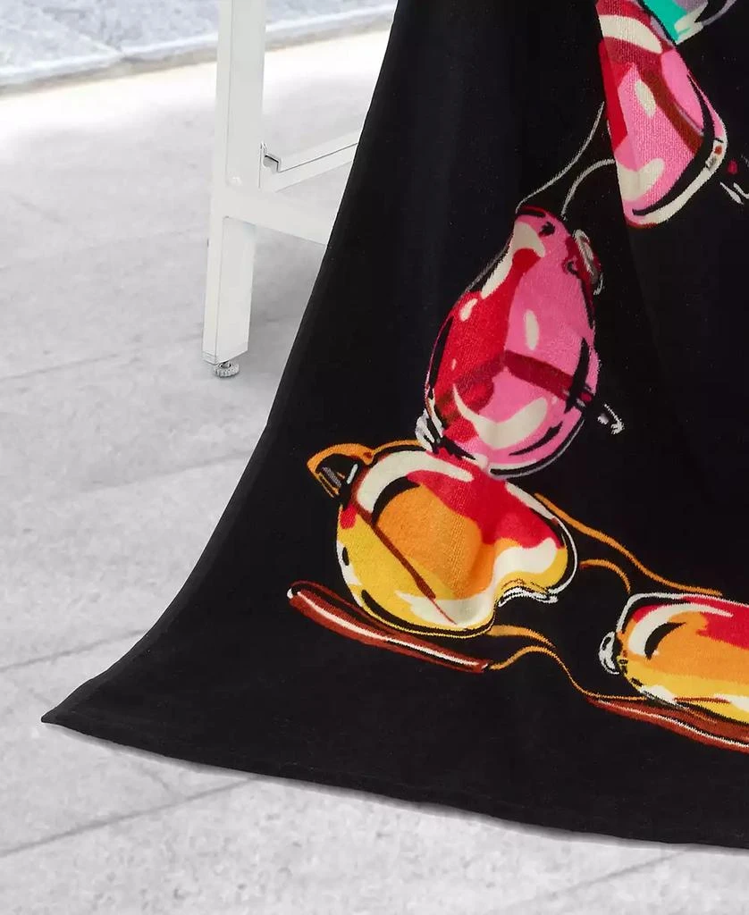 Nicole Miller Colorful Shades Beach Towel, 36" x 68" 2