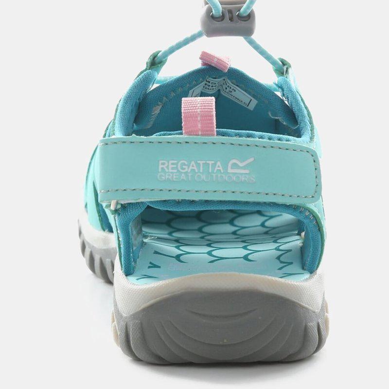 Regatta Childrens/Kids Peppa Pig Sandals Aruba Blue/Atlantis 5.5 BIG KID