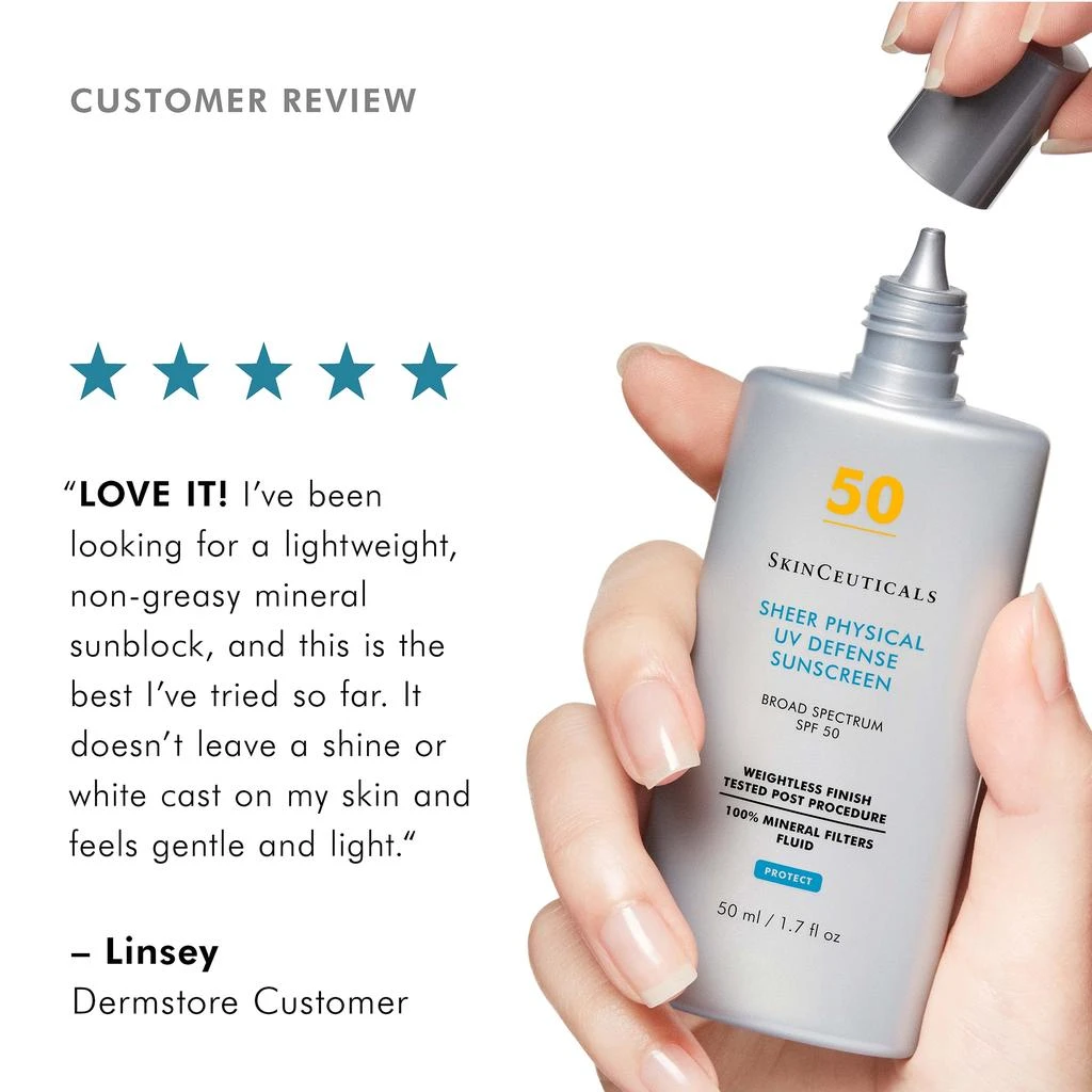 SkinCeuticals SkinCeuticals Sheer Physical UV Defense SPF50 8
